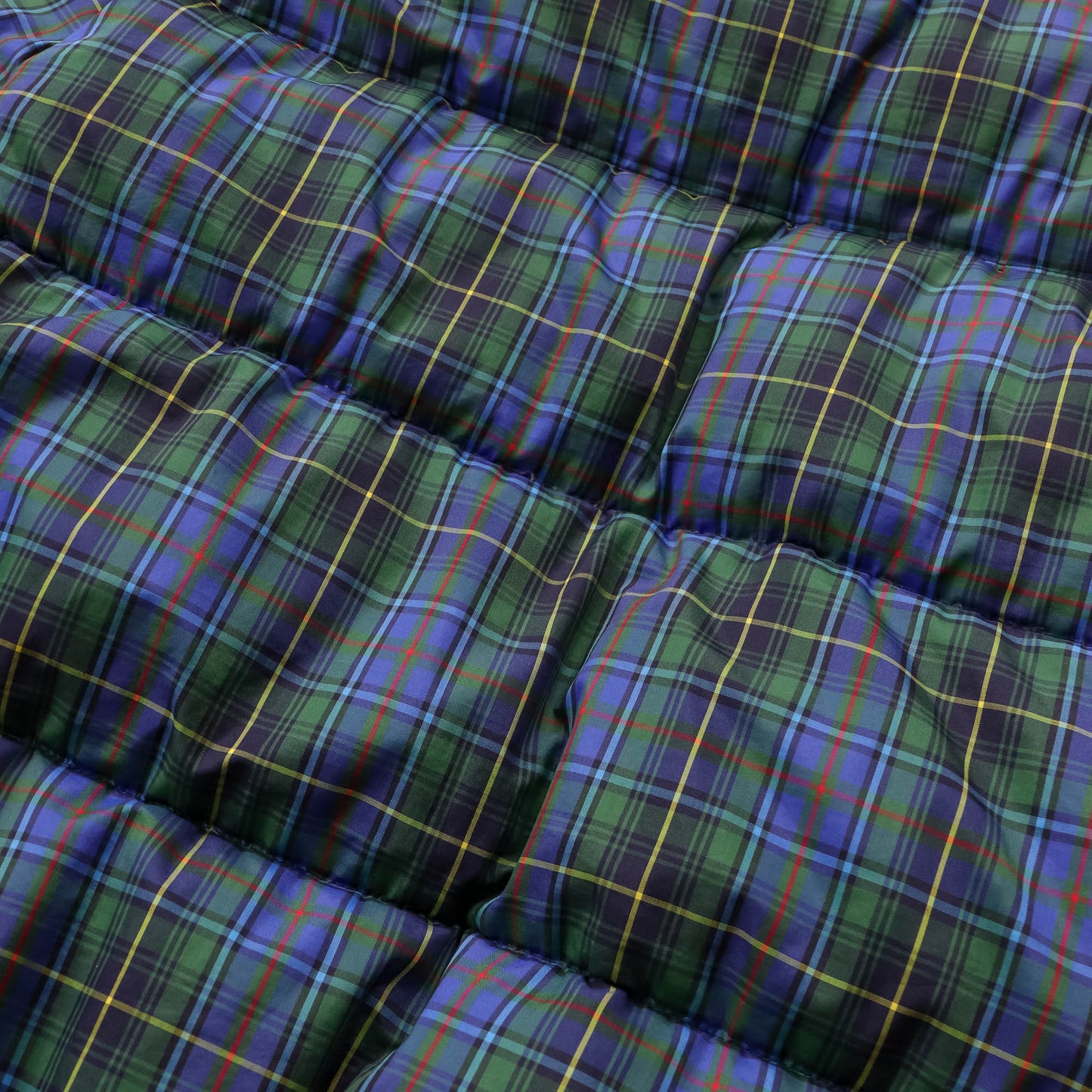 Tommy Hilfiger Plaid Down Puffer Jacket - 90s (L)