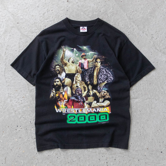 Vintage 2000 WrestleMania 16 WWF Tee - M