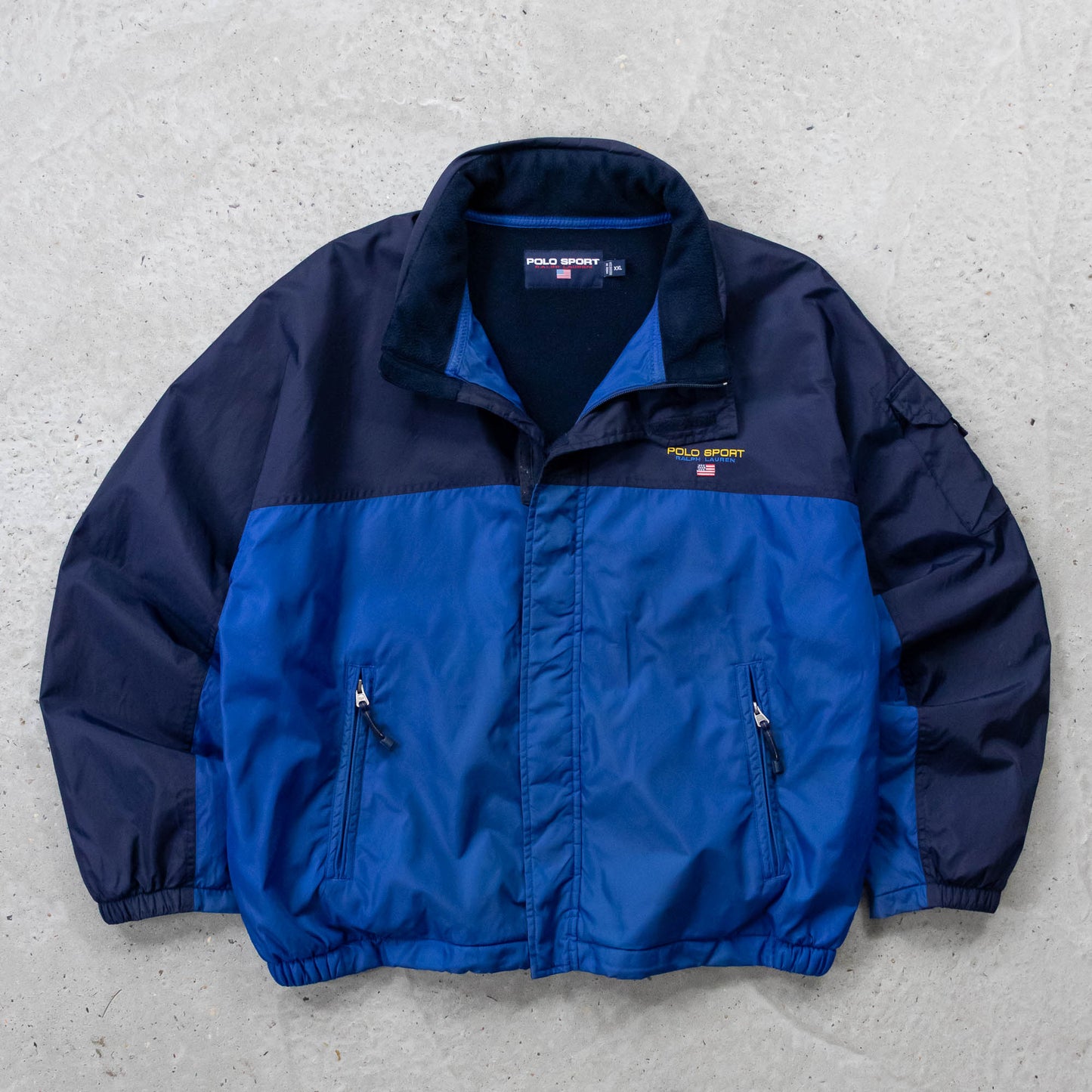 Polo Sport Ralph Lauren Fleece Lined Utility Jacket - 90s (XXL)