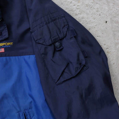 Polo Sport Ralph Lauren Fleece Lined Utility Jacket - 90s (XXL)