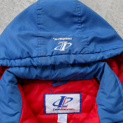 Kansas Jayhawks Logo Athletic 'Splash' Puffer Jacket - 90s (XL)