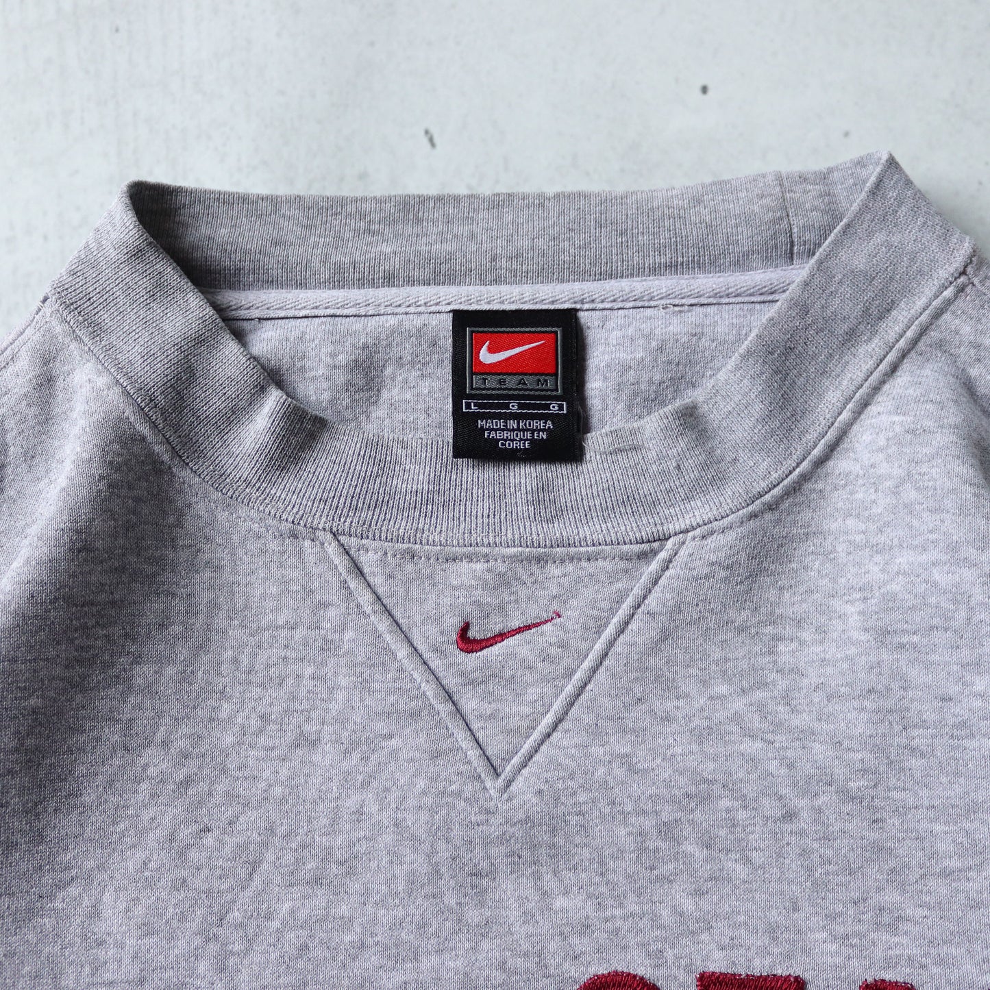 Vintage 90s Nike Mississippi State NCAA Sweatshirt - L