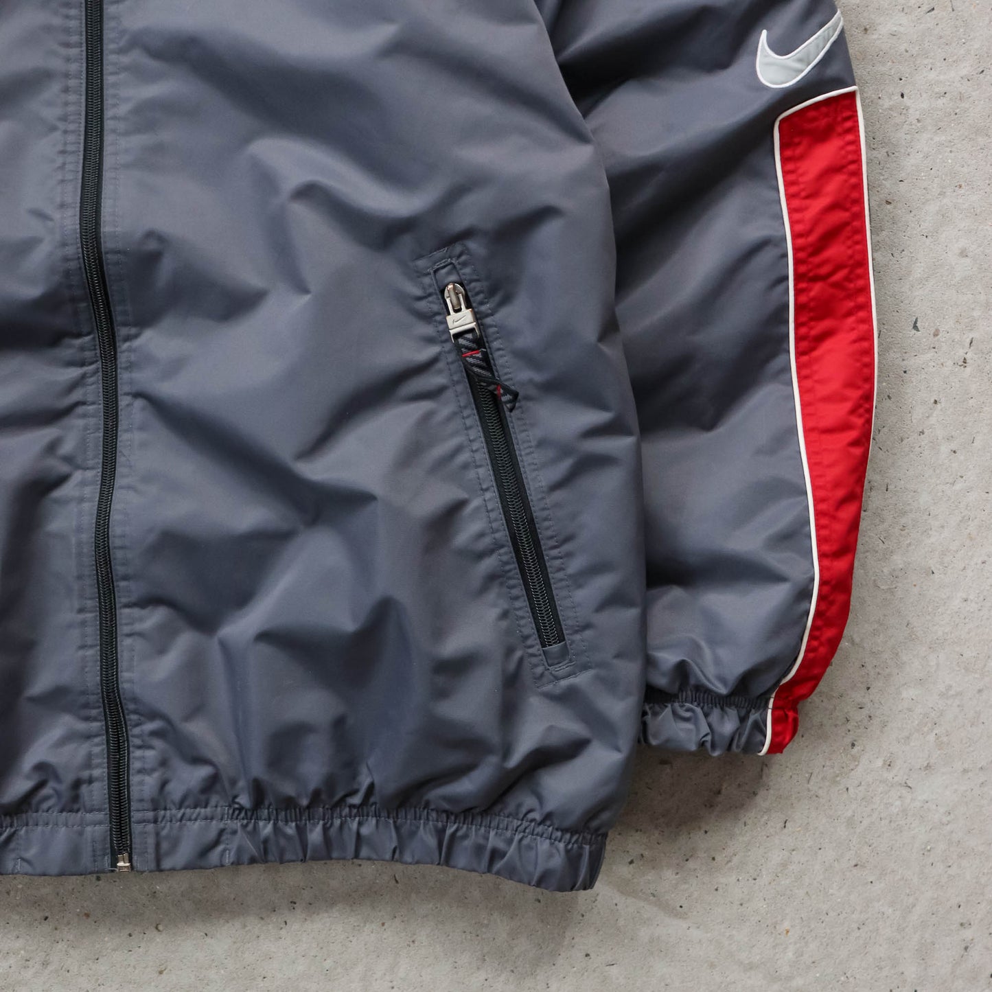 Nike Panelled Hooded Puffer Jacket - 2000s (L)