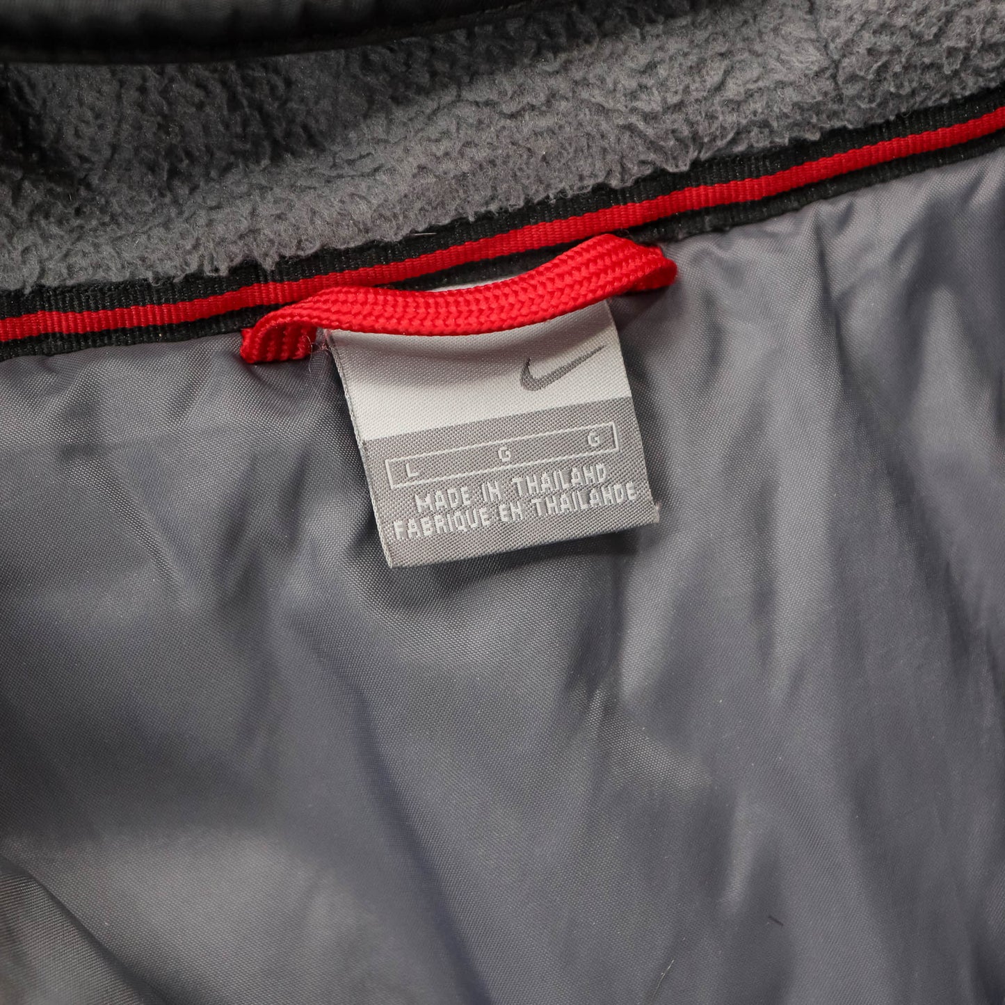 Nike Panelled Hooded Puffer Jacket - 2000s (L)