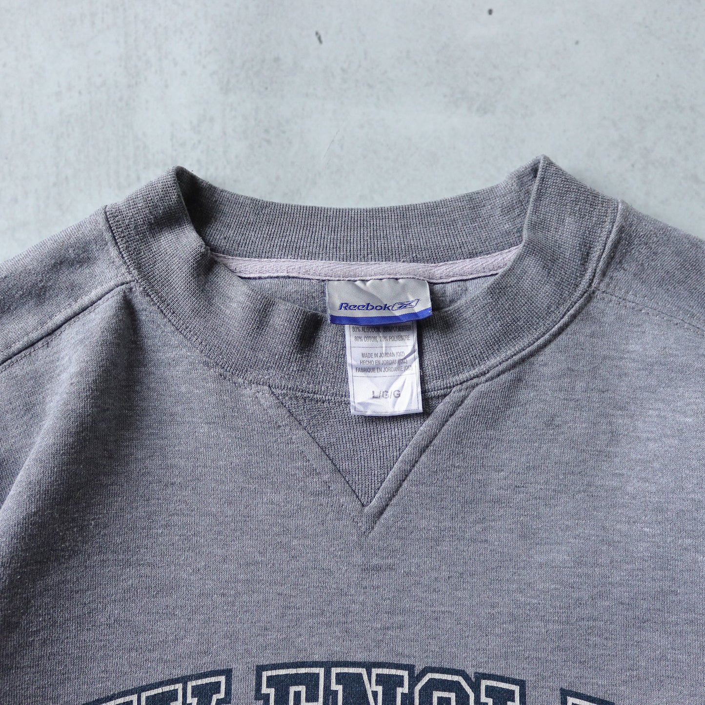 Vintage New England Patriots Reebok NFL Sweatshirt - L