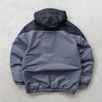 Nike Panelled Hooded Puffer Jacket - 2000s (L)