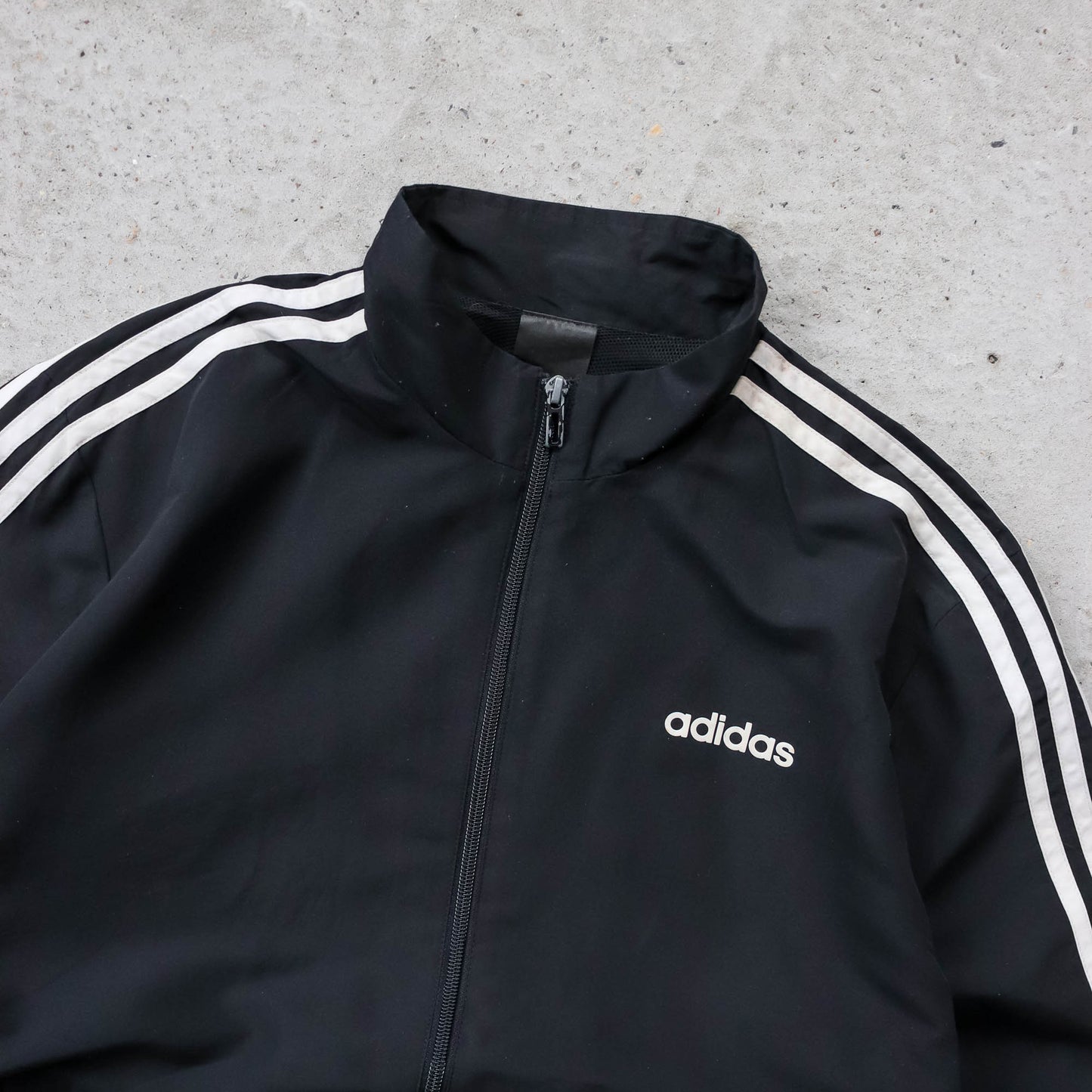 Adidas 3-Stripe Windbreaker Jacket - 2000s (M)