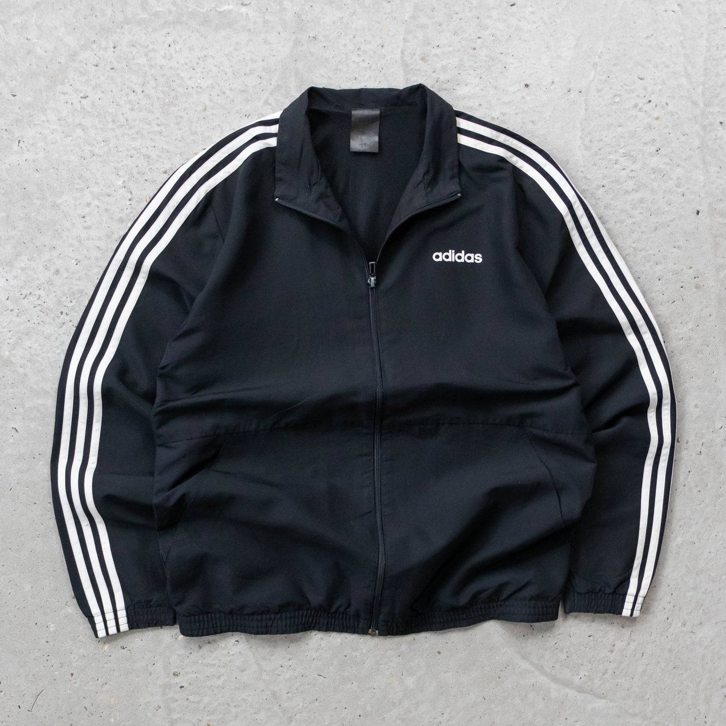 Adidas 3-Stripe Windbreaker Jacket - 2000s (M)
