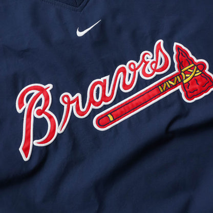 Nike Atlanta Braves MLB Windbreaker Jacket - 2000s (L)