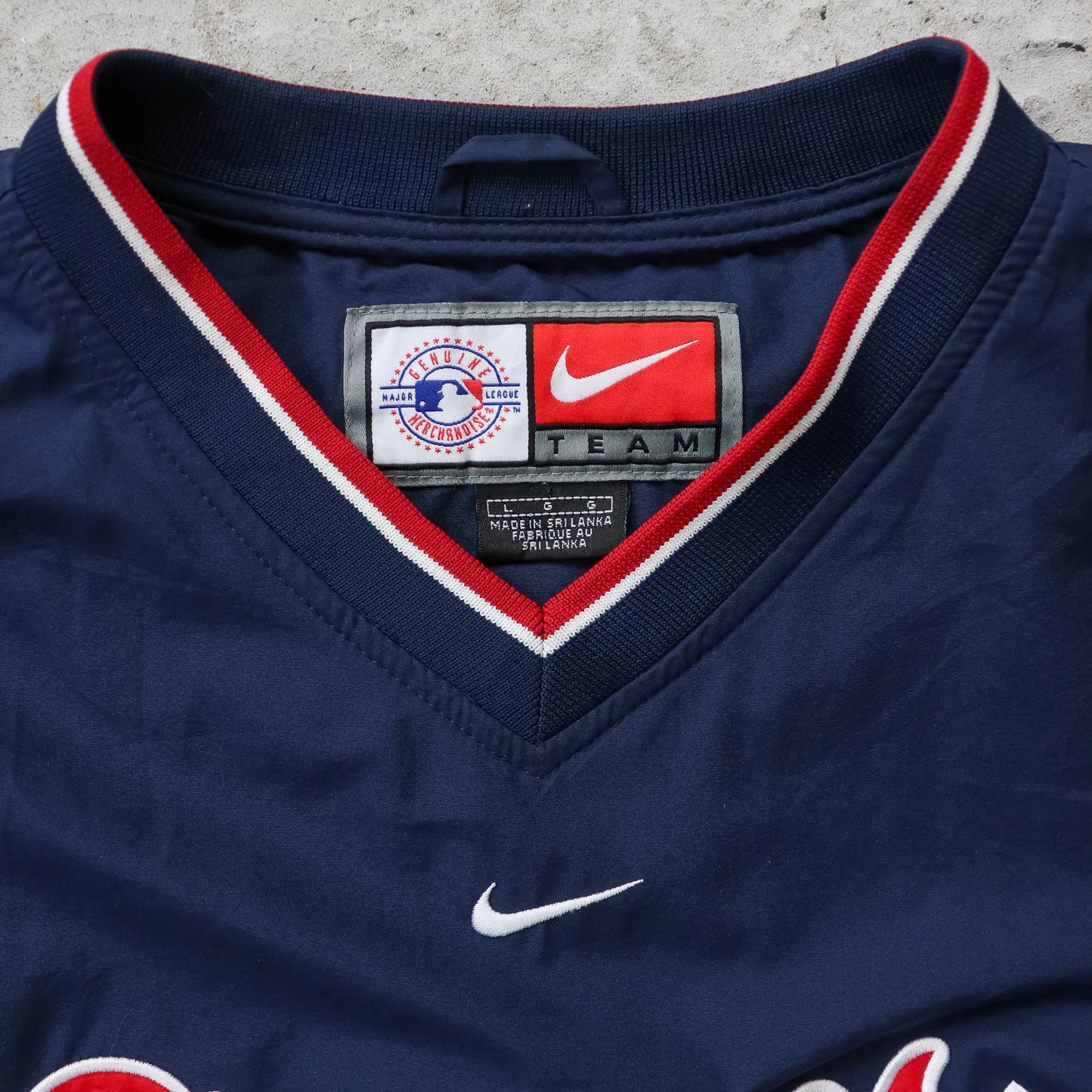 Nike Atlanta Braves MLB Windbreaker Jacket - 2000s (L)