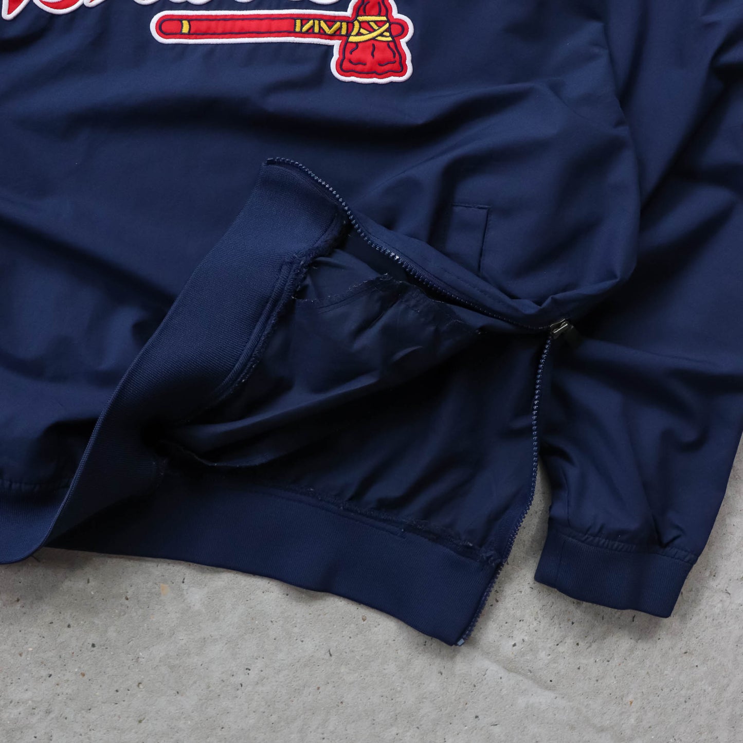 Nike Atlanta Braves MLB Windbreaker Jacket - 2000s (L)
