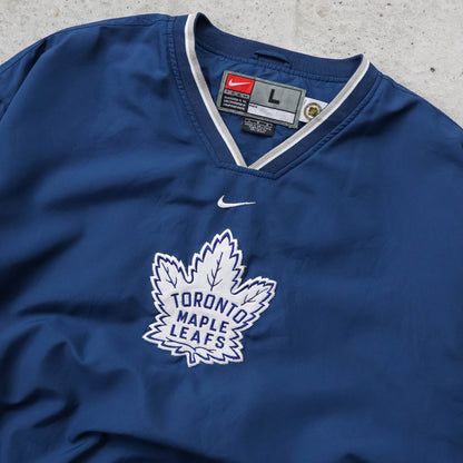 Nike Toronto Maple Leafs MLB Windbreaker Jacket - 2000s (L)