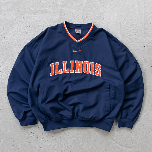 Nike Illinois Illini NCAA Windbreaker Jacket - 2000s (M)