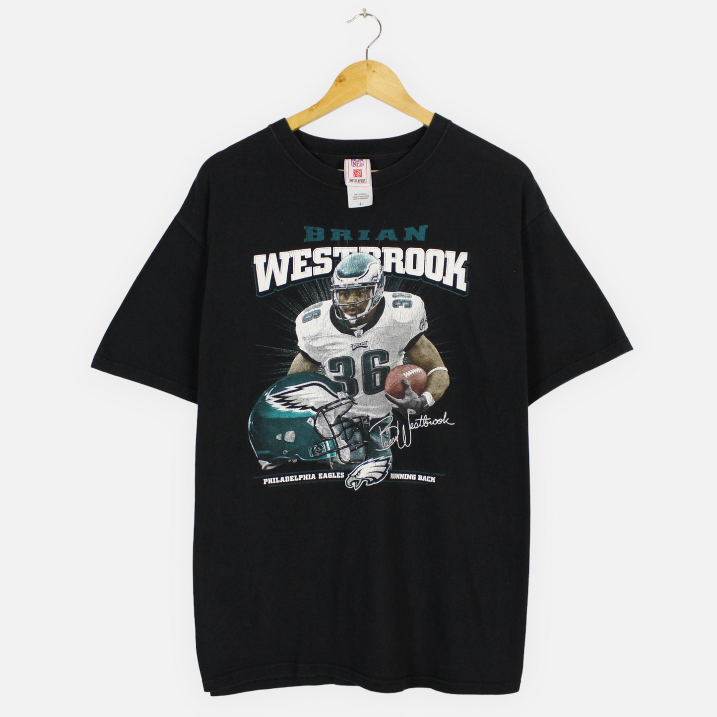Vintage Brian Westbrook Philadelphia Eagles NFL Tee - L