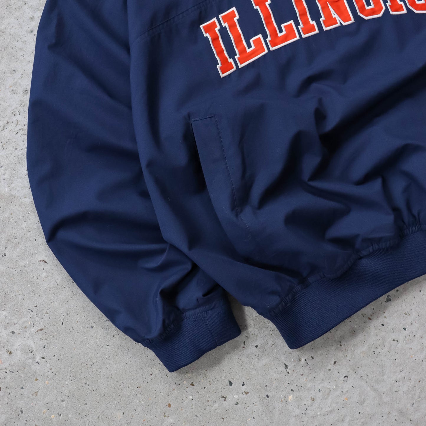 Nike Illinois Illini NCAA Windbreaker Jacket - 2000s (M)