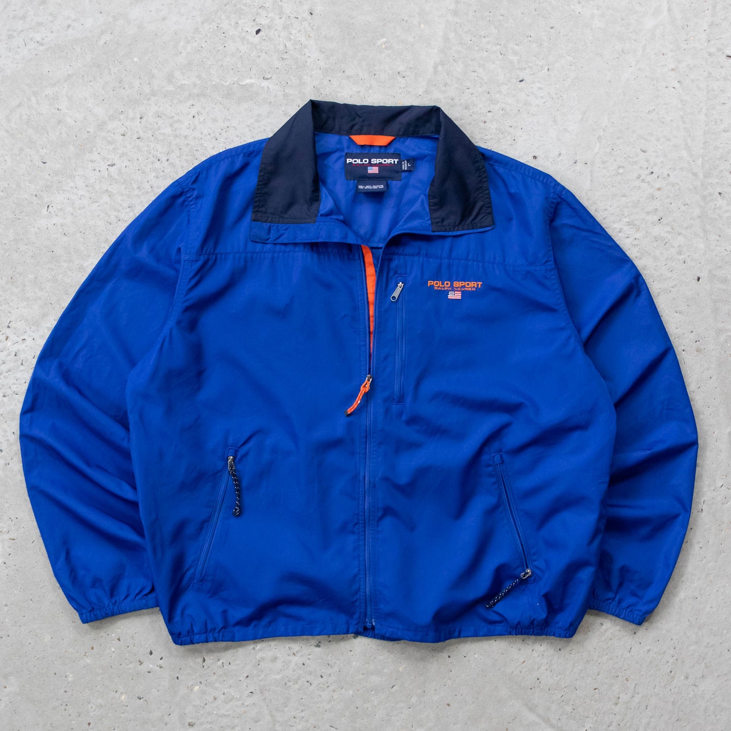 Polo Sport Ralph Lauren Packable Windbreaker Jacket - 90s (L)