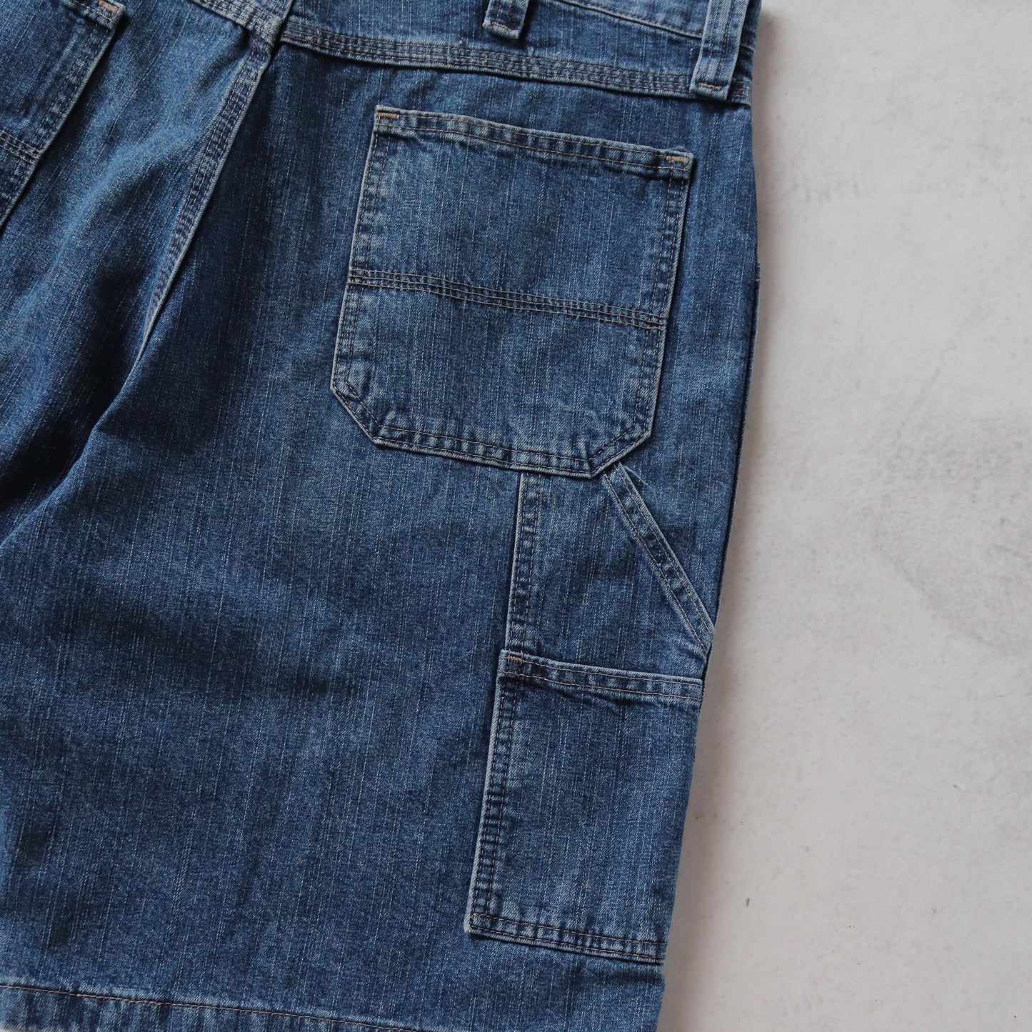 Vintage Wrangler Denim Carpenter Jorts - 36