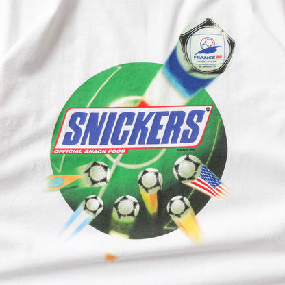 Vintage 1998 FIFA World Cup Snickers Tee - XL - AL Vintage