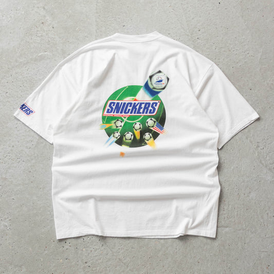 Vintage 1998 FIFA World Cup Snickers Tee - XL - AL Vintage