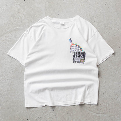 Vintage 90s Adidas Tennis Graphic Tee - XL