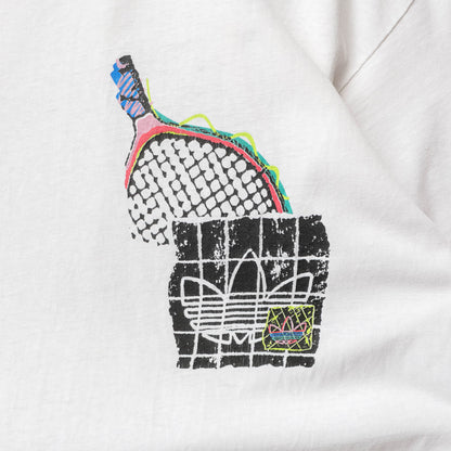 Vintage 90s Adidas Tennis Graphic Tee - XL