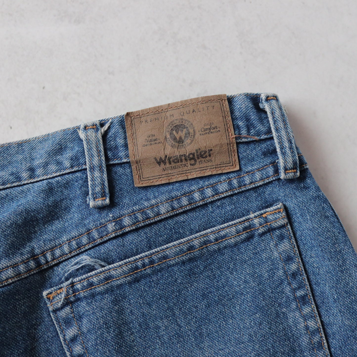 Vintage Wrangler Denim Jorts - 38