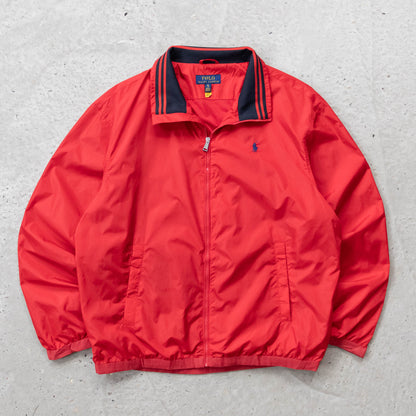 Polo Ralph Lauren Spellout Windbreaker Jacket - 2000s (XL)