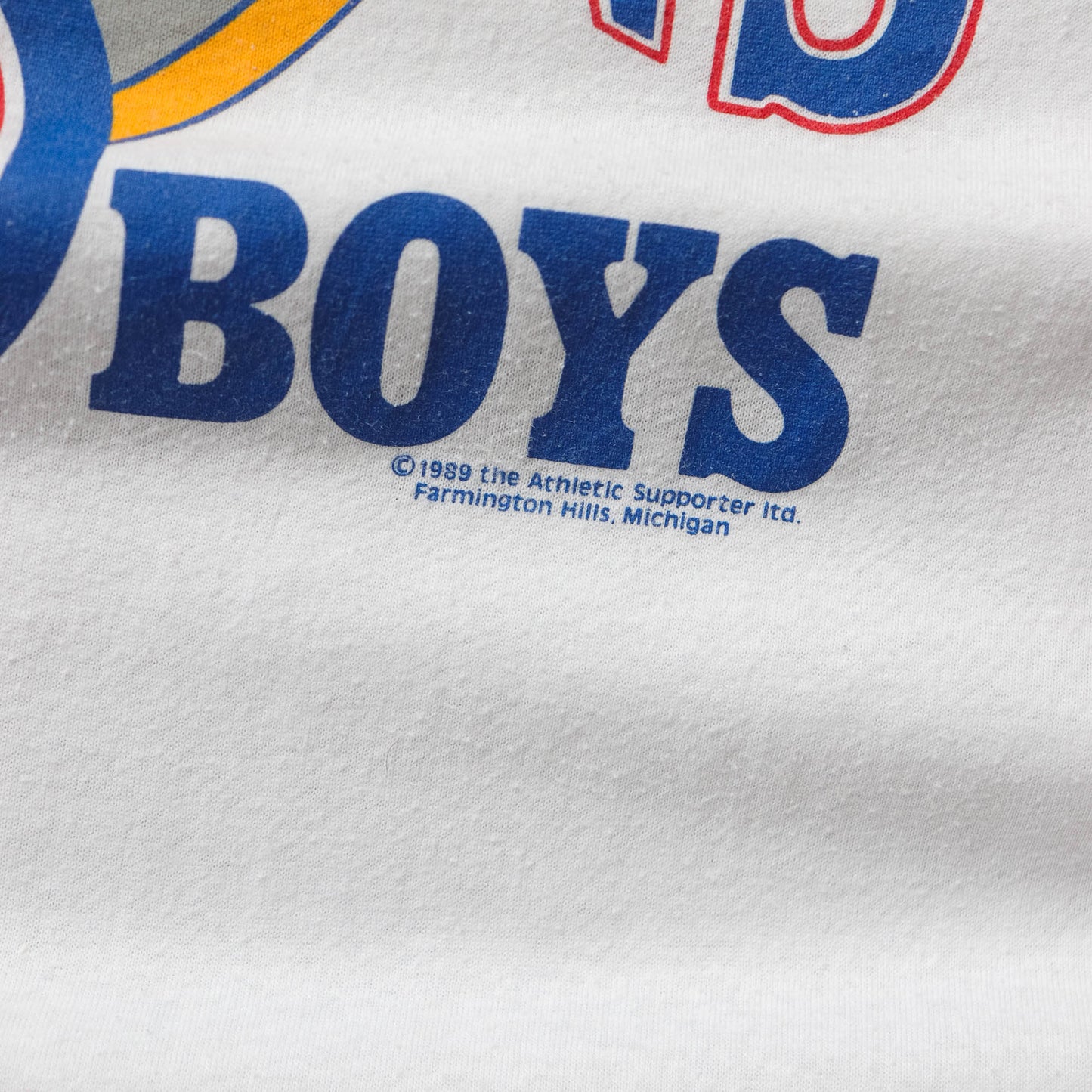 Vintage 1989 Detroit Pistons NBA Champions Tee - XL