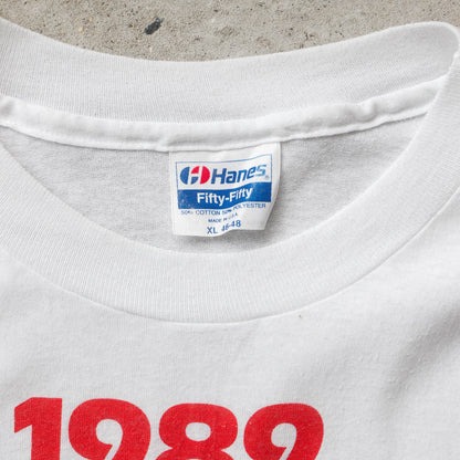 Vintage 1989 Detroit Pistons NBA Champions Tee - XL