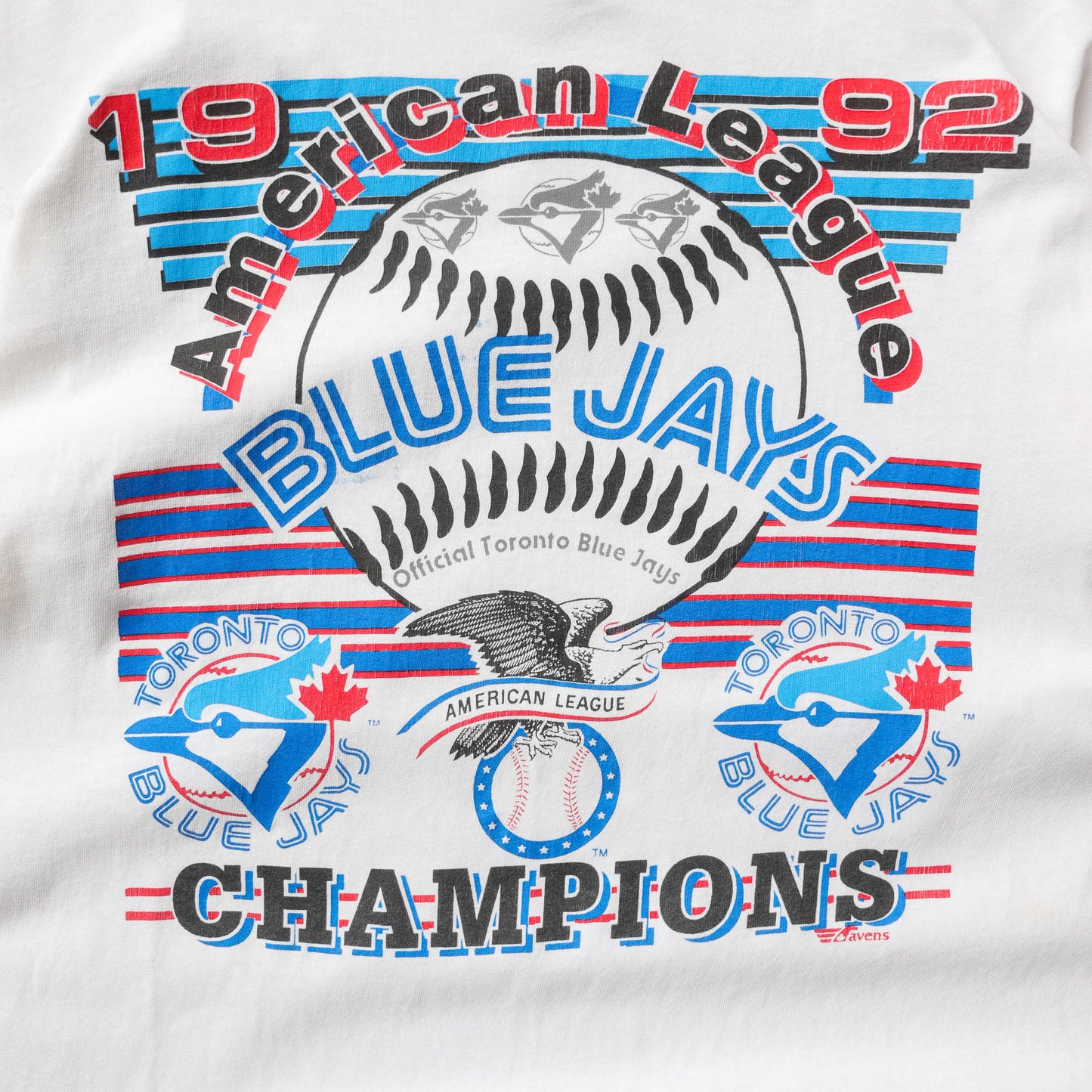 Vintage 1992 Toronto Blue Jays MLB Champions Tee - XL