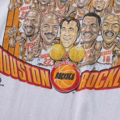 Vintage 1995 Houston Rockets NBA Champions Tee - L