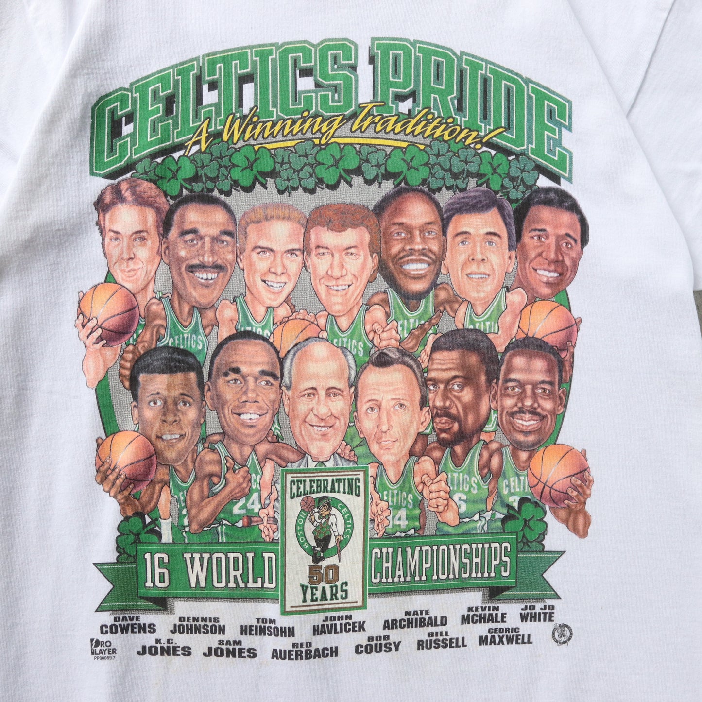 Vintage 1996 Boston Celtics NBA Tee - L