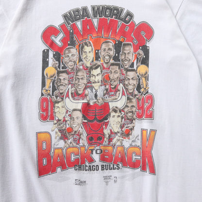 Vintage 1992 Chicago Bulls NBA Champions Tee - L