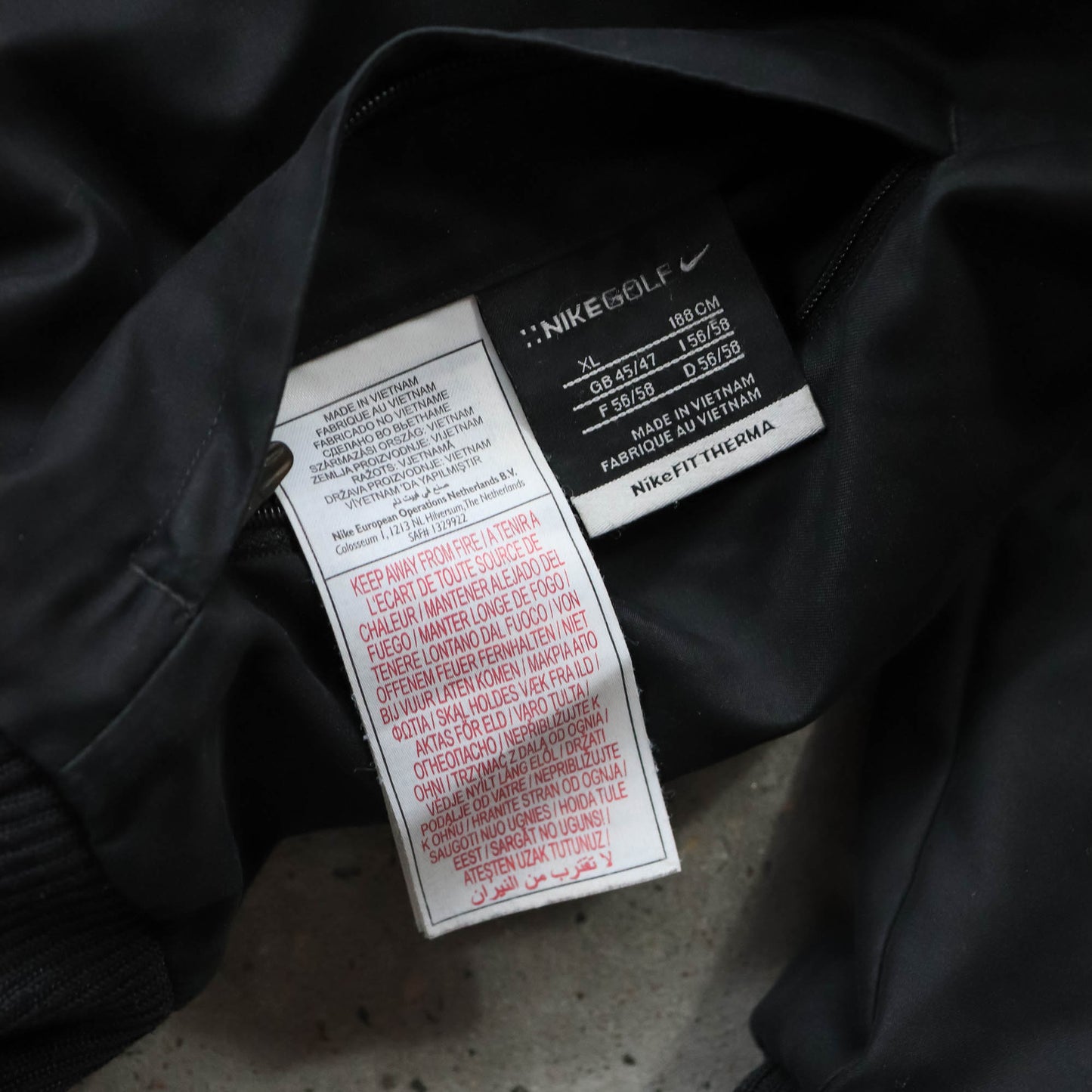 Nike Golf Reversible Fleece Jacket - 90s (XL)