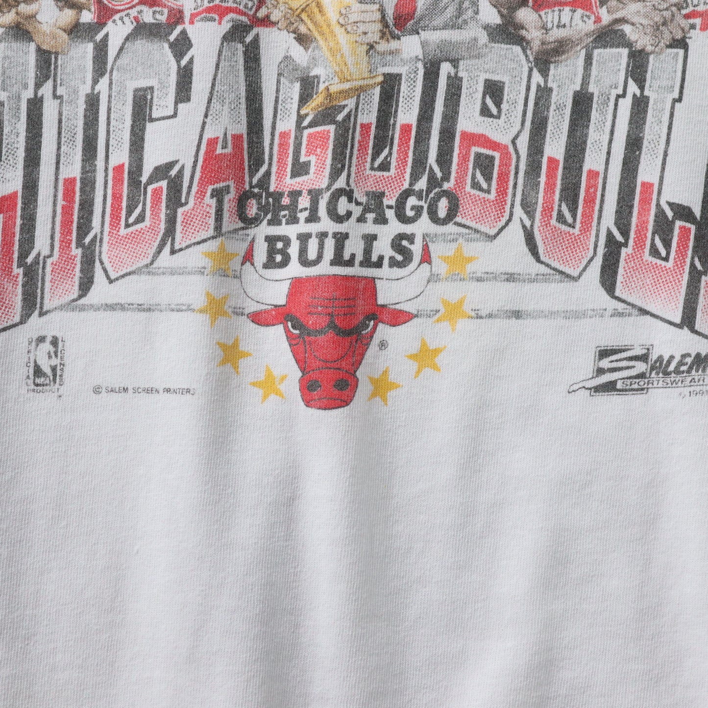 Vintage 1991 Chicago Bulls NBA Champions Tee - XL