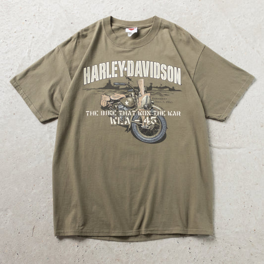 Vintage 2000s Harley Davidson Pearl Harbour Tee - L