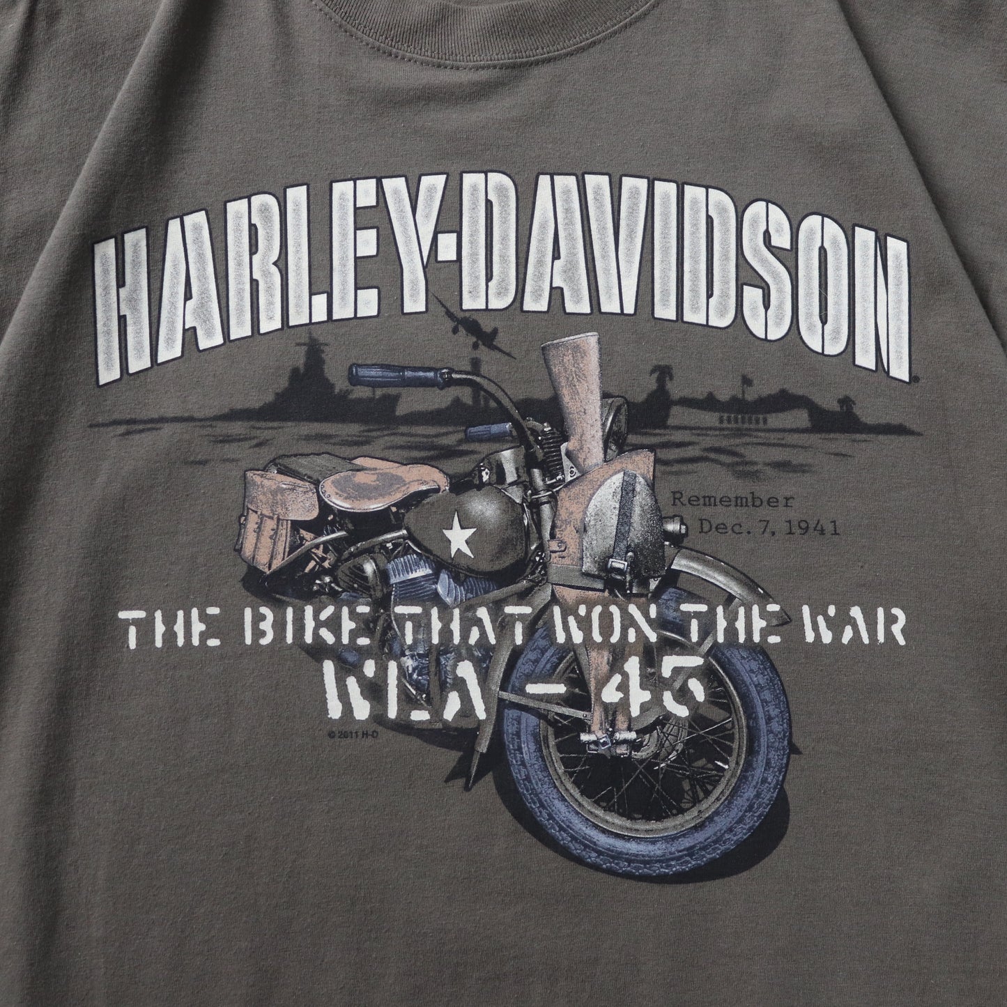 Vintage 2000s Harley Davidson Pearl Harbour Tee - L