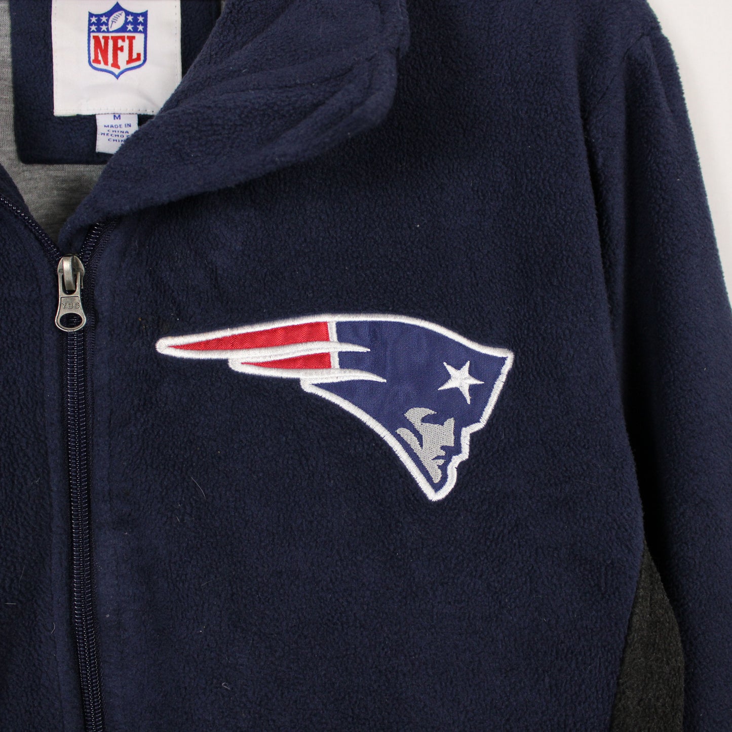 New England Patriots NFL Fleece Jacket - L