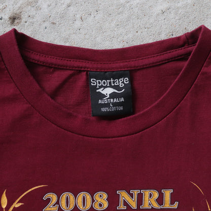 2008 Manly Sea Eagles NRL Premiers Tee - L