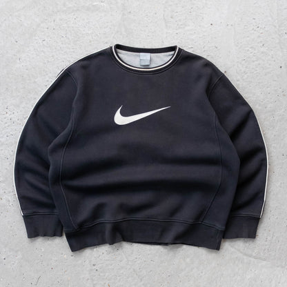Nike Big Swoosh Embroidered Sweatshirt - 2000s (L)