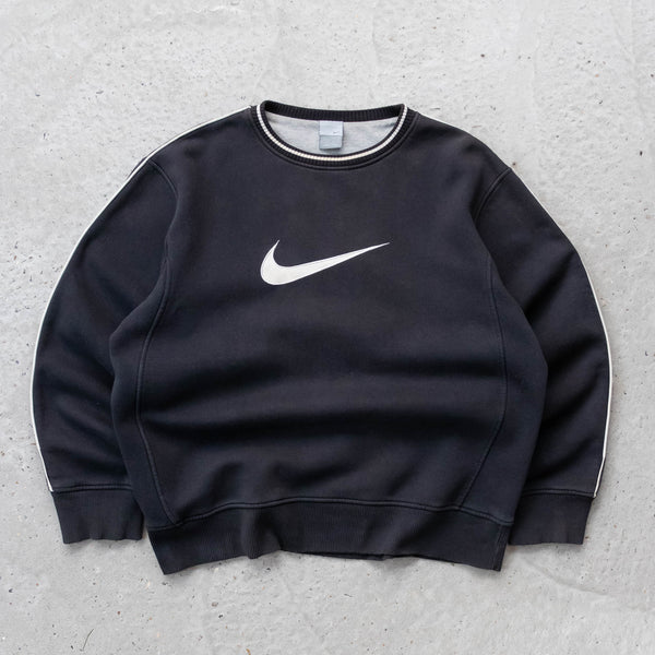 Nike Big Swoosh Embroidered Sweatshirt - 2000s (L)