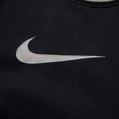 Nike Big Swoosh Embroidered Sweatshirt - 2000s (L)