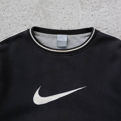 Nike Big Swoosh Embroidered Sweatshirt - 2000s (L)