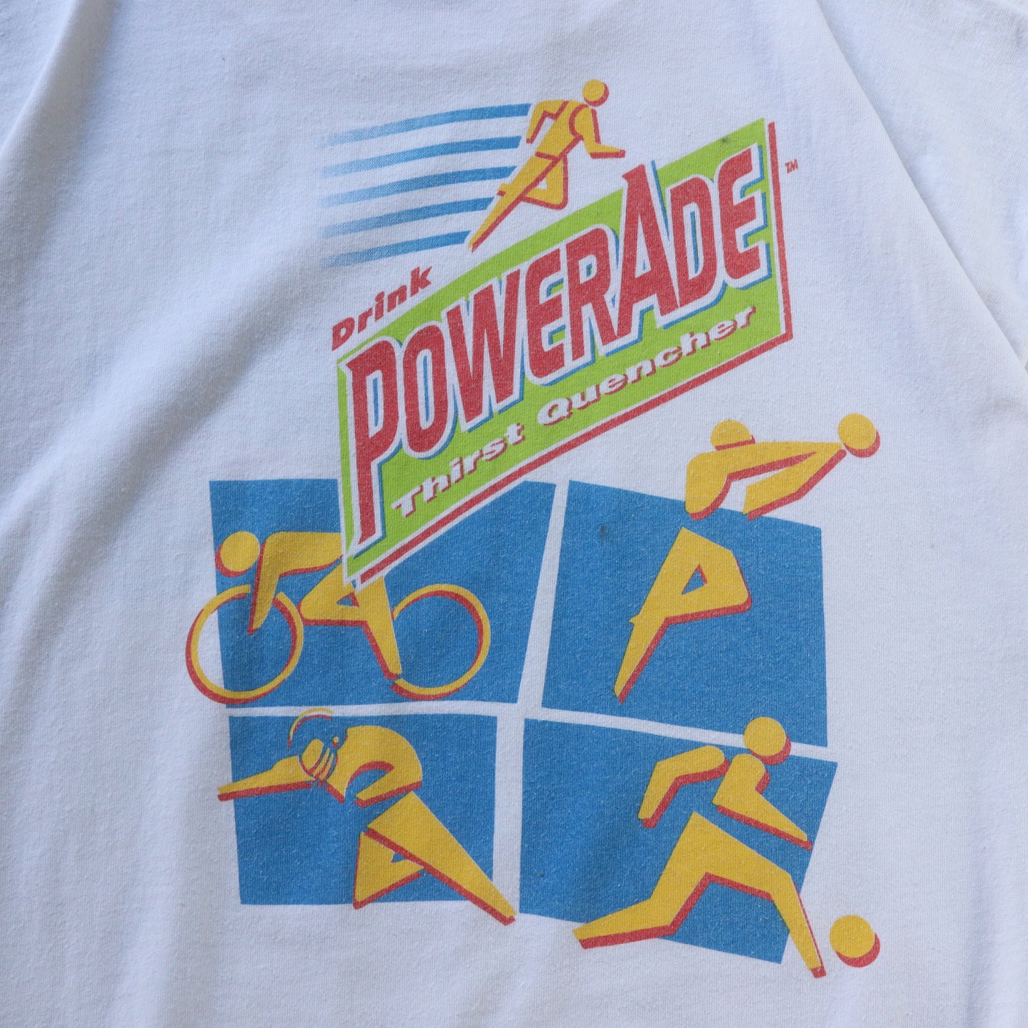 Vintage 1991 Powerade Thirst Quencher Tee - XL