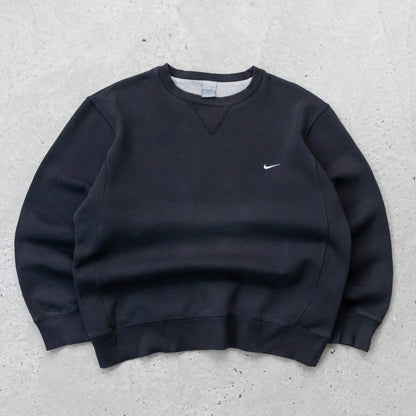 Nike Mini Swoosh Embroidered Sweatshirt - 2000s (L)
