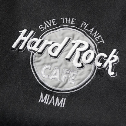 Hard Rock Cafe Miami Embroidered Sweatshirt - 90s (M)