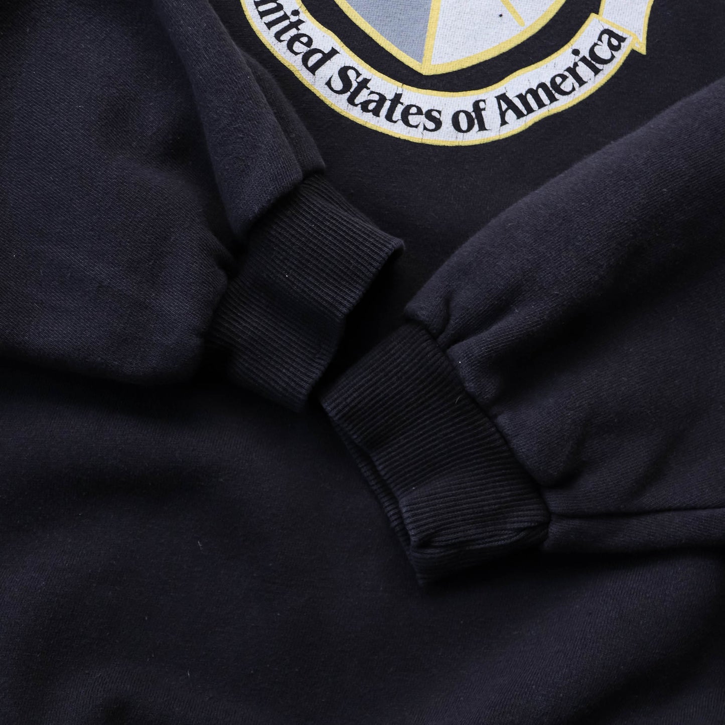 Wrangler USA Crest Collared Sweatshirt - 80s (M)
