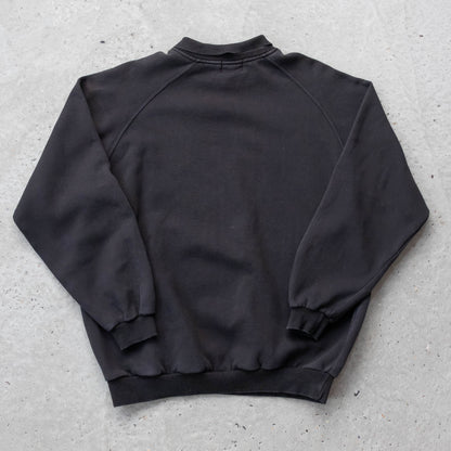 Wrangler USA Crest Collared Sweatshirt - 80s (M)