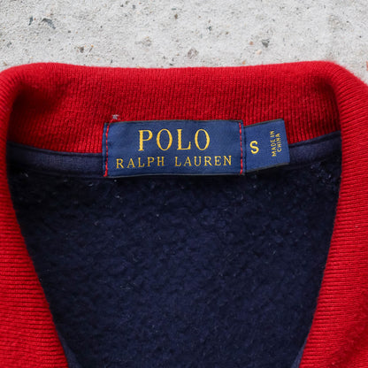 Polo Ralph Lauren Spellout Baseball Jacket - 2000s (S)