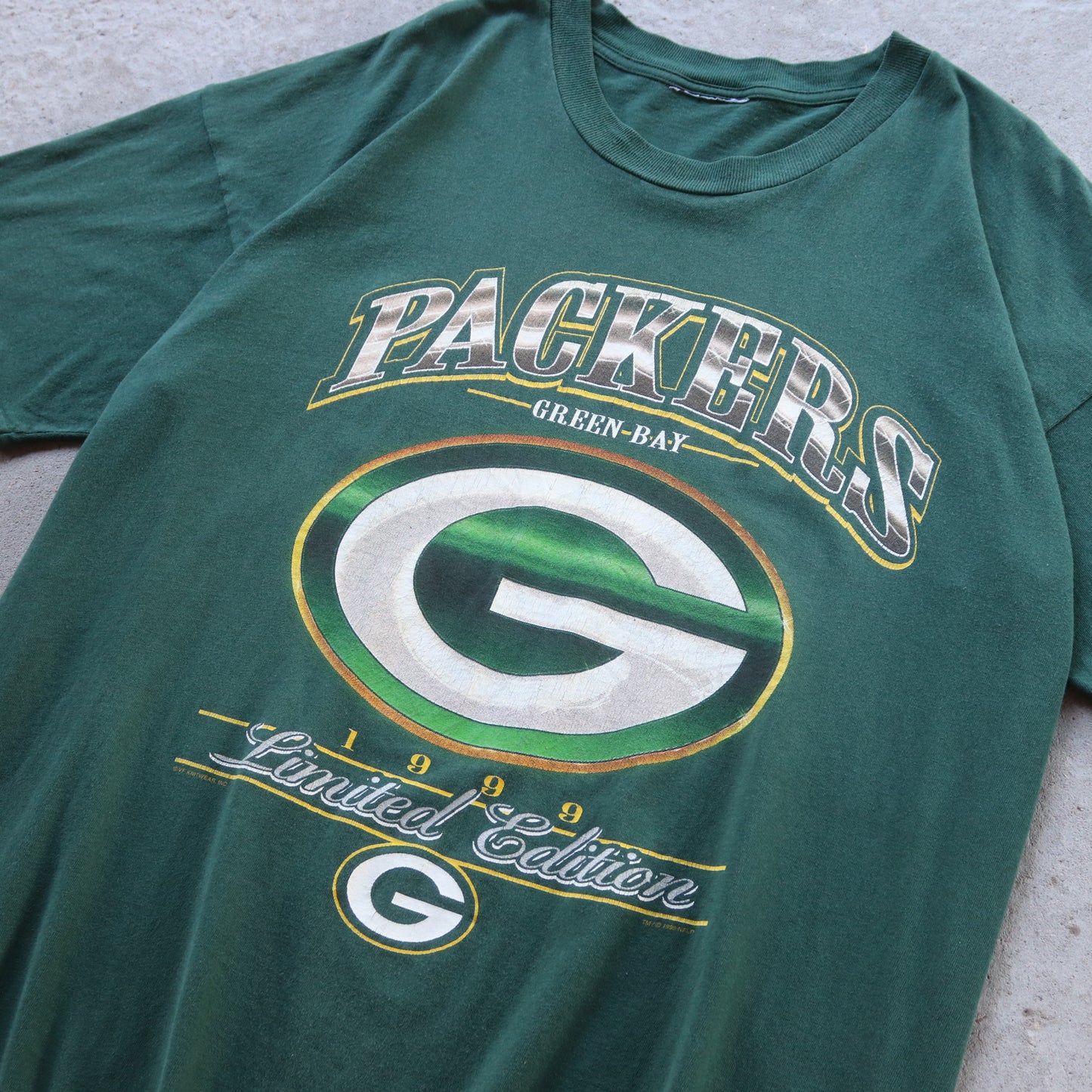 Vintage 1999 Green Bay Packers NFL Tee - XXL